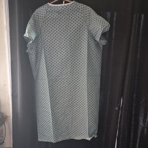 Snow Flake Hospital Gown